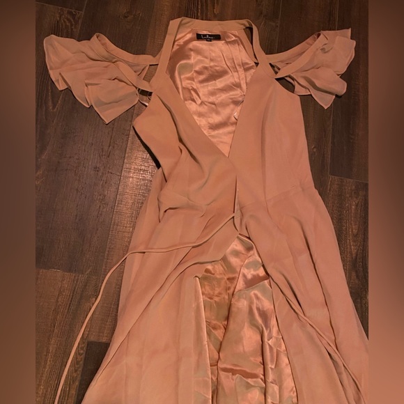 🤩 Beautiful blush pink, flowy Lulu’s dress- women’s size medium - Picture 5 of 6